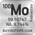 100mo isotope 100mo enriched 100mo abundance 100mo atomic mass 100mo