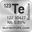 123te isotope 123te enriched 123te abundance 123te atomic mass 123te
