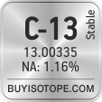 c-13 isotope c-13 enriched c-13 abundance c-13 atomic mass c-13