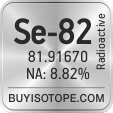 se-82 isotope se-82 enriched se-82 abundance se-82 atomic mass se-82