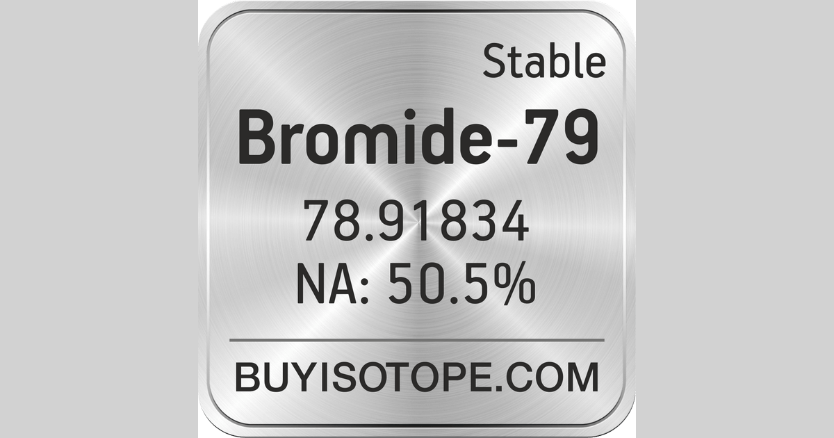 Bromine79, Bromine79 Isotope, Enriched Bromine79