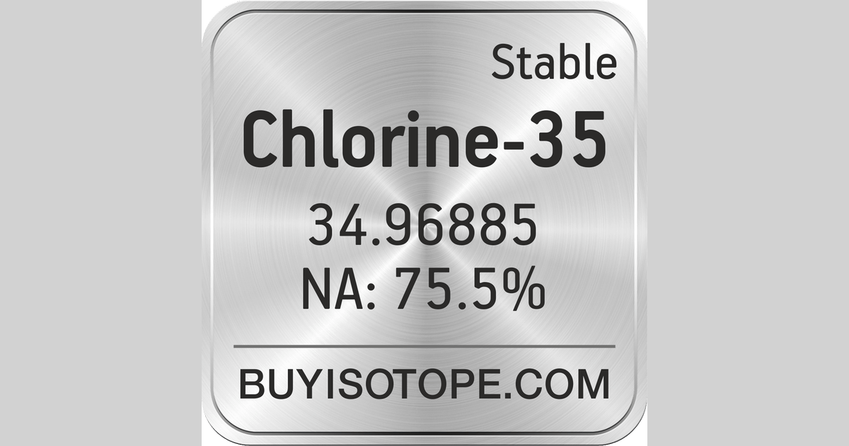 hafnium chlorine isotope